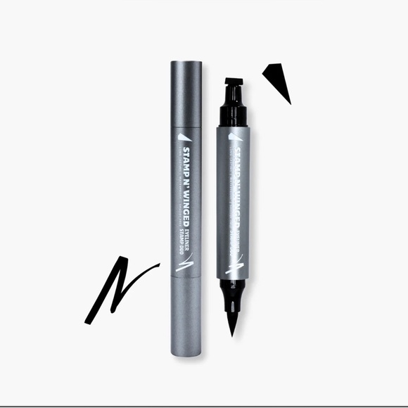 OZ LAB  Stamp N'Winged - Eyeliner Pen and Stamp 2 in 1 NIB (True Black) - Picture 4 of 4